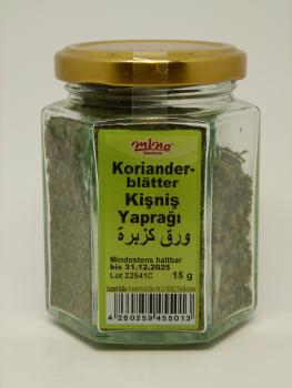 Mina Korianderblätter, Nettogewicht 15g